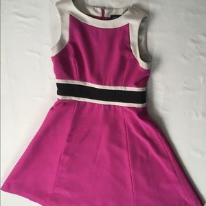 Black Label Evan-Picone Sleeveless Fit&Flare Dress